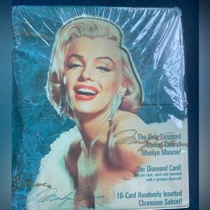 Unopened & factory sealed Marilyn Monroe trading cards